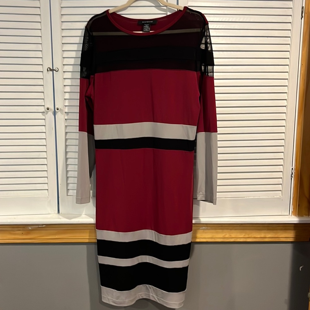 Ashley Stewart Multi Color Dress. Size 14/16.